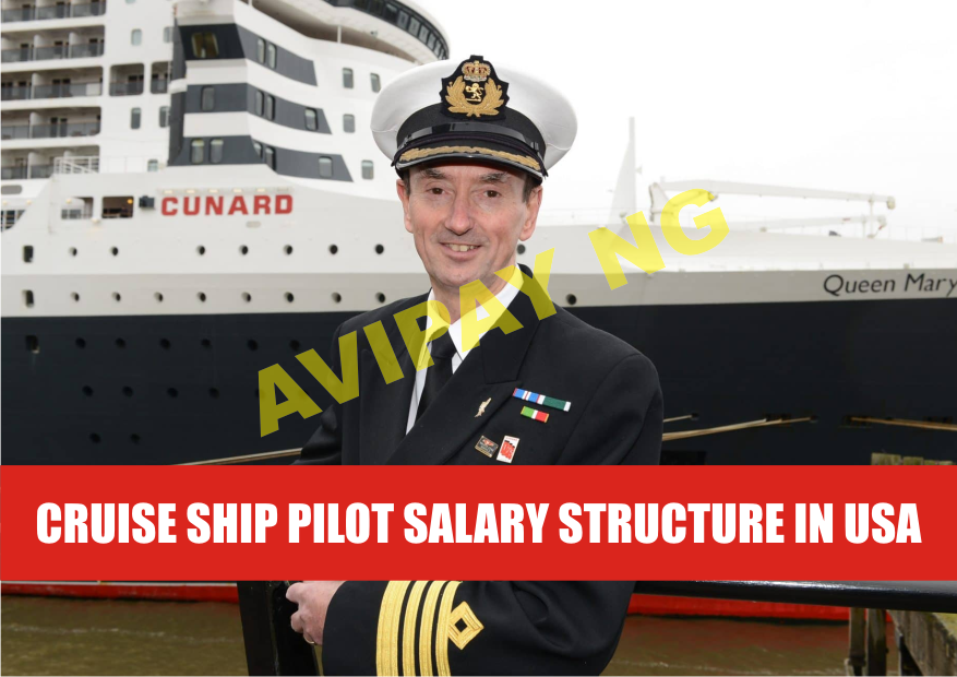 cruise ship pilot salary in the USA